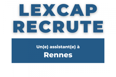 Image de l'article Le Cabinet LEXCAP recrute à Rennes !